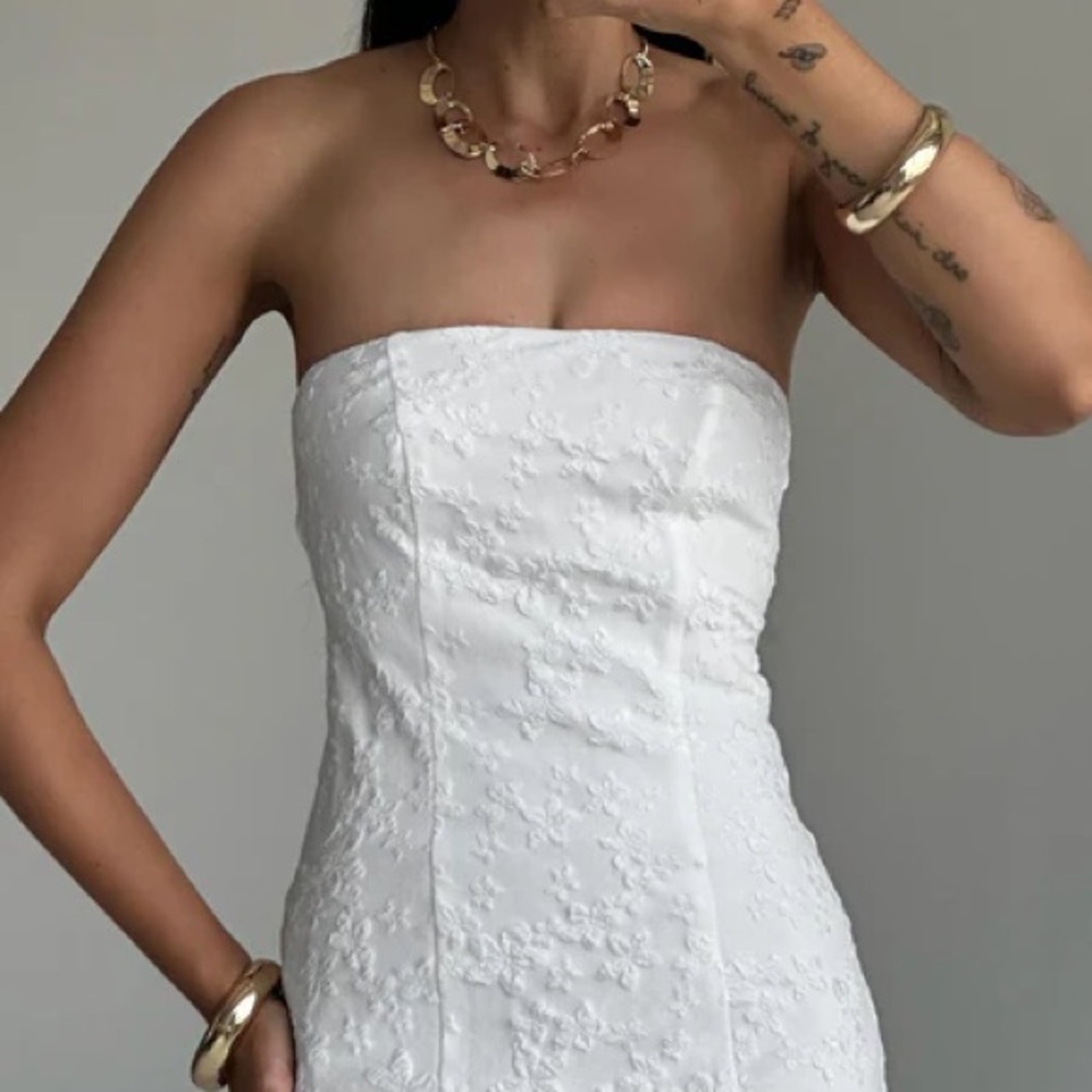 Princess polly white mini dress